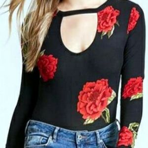Floral bodysuit